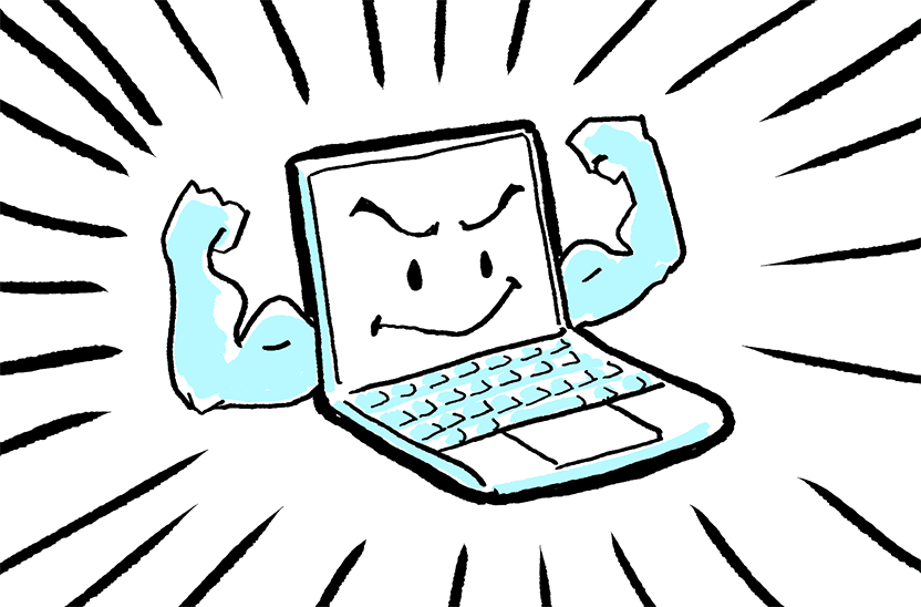 Most Durable Laptop Illustration