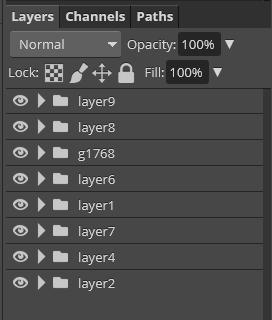 Layers in PSD